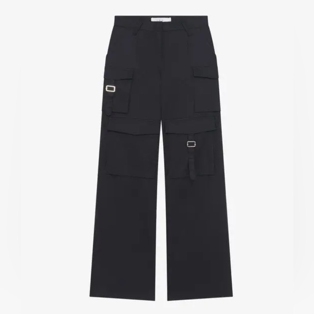 NEW IRO BLACK CARGO PANTS FR 34 SOLD OUT